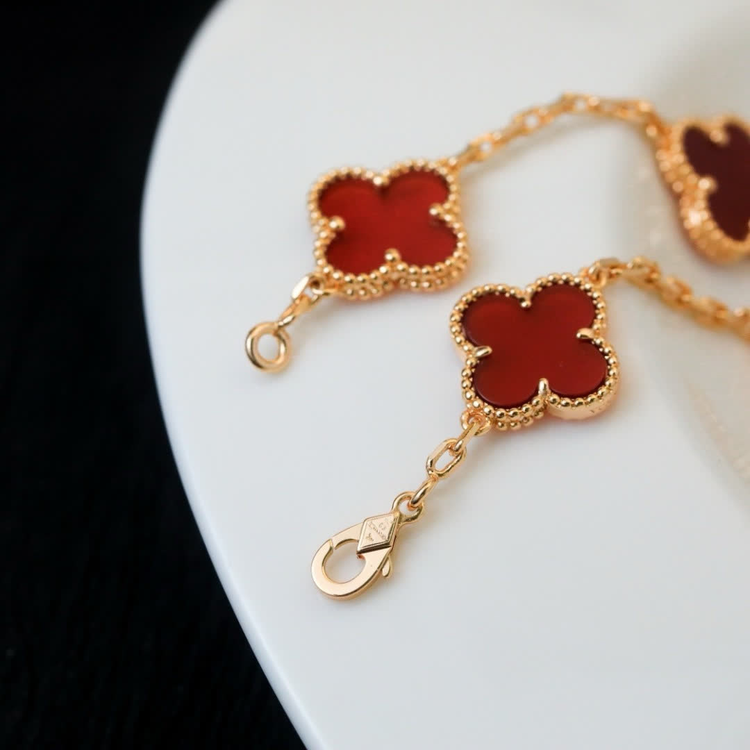 Van Cleef & Arpels Vintage Alhambra Gold Bracelet